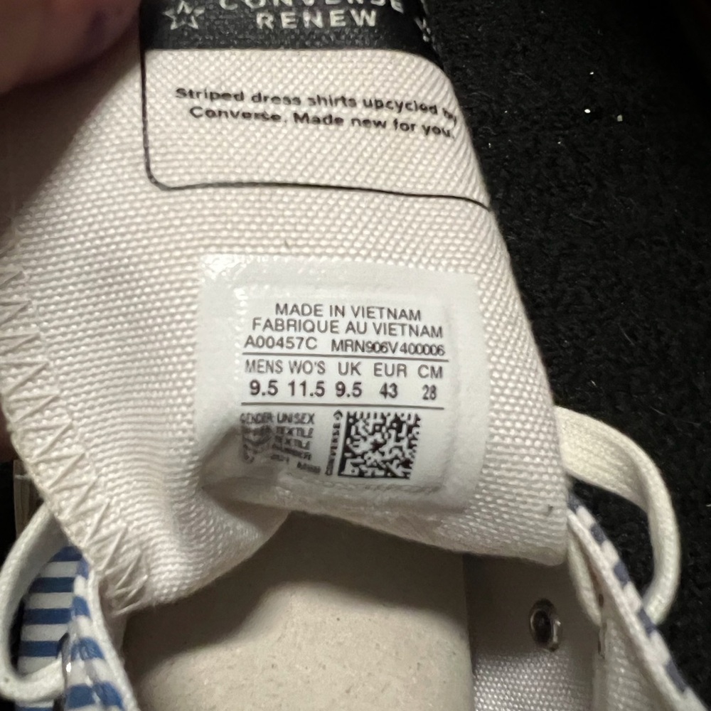 Converse high top multi blue color brand new - Picture 5 of 5